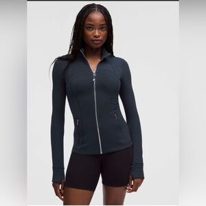 Lululemon Define Jacket *Nulu True Navy/Mirror Silver